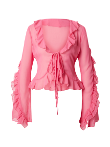 Emili Sindlev co-created by ABOUT YOU_AW23_Doro Blouse_pink_49,90_12443546
