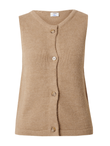 Emili Sindlev co-created by ABOUT YOU_AW23_Juli Cardigan_taupe_49,90_12443430