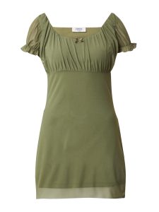 SHYX co-created by ABOUT YOU_AW23_pack shots_Imen dress_olive_59,90_12117443