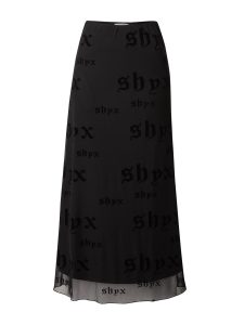 SHYX co-created by ABOUT YOU_AW23_pack shots_Nia skirt_mesh black_49,90_12003537