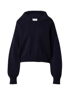 Toni Garrn co-created by ABOUT YOU_Pack Shots_Carmen Pullover_navy_74,90_12519854