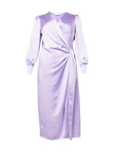 Cita Maass co-created by ABOUT YOU_Pack-Shots_Bianca Wrap dress_lilac_7990