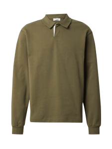 Kevin Trapp co-created by ABOUT YOU_Pack-Shots_GOTS Luke Polo Sweatshirt_green_6490